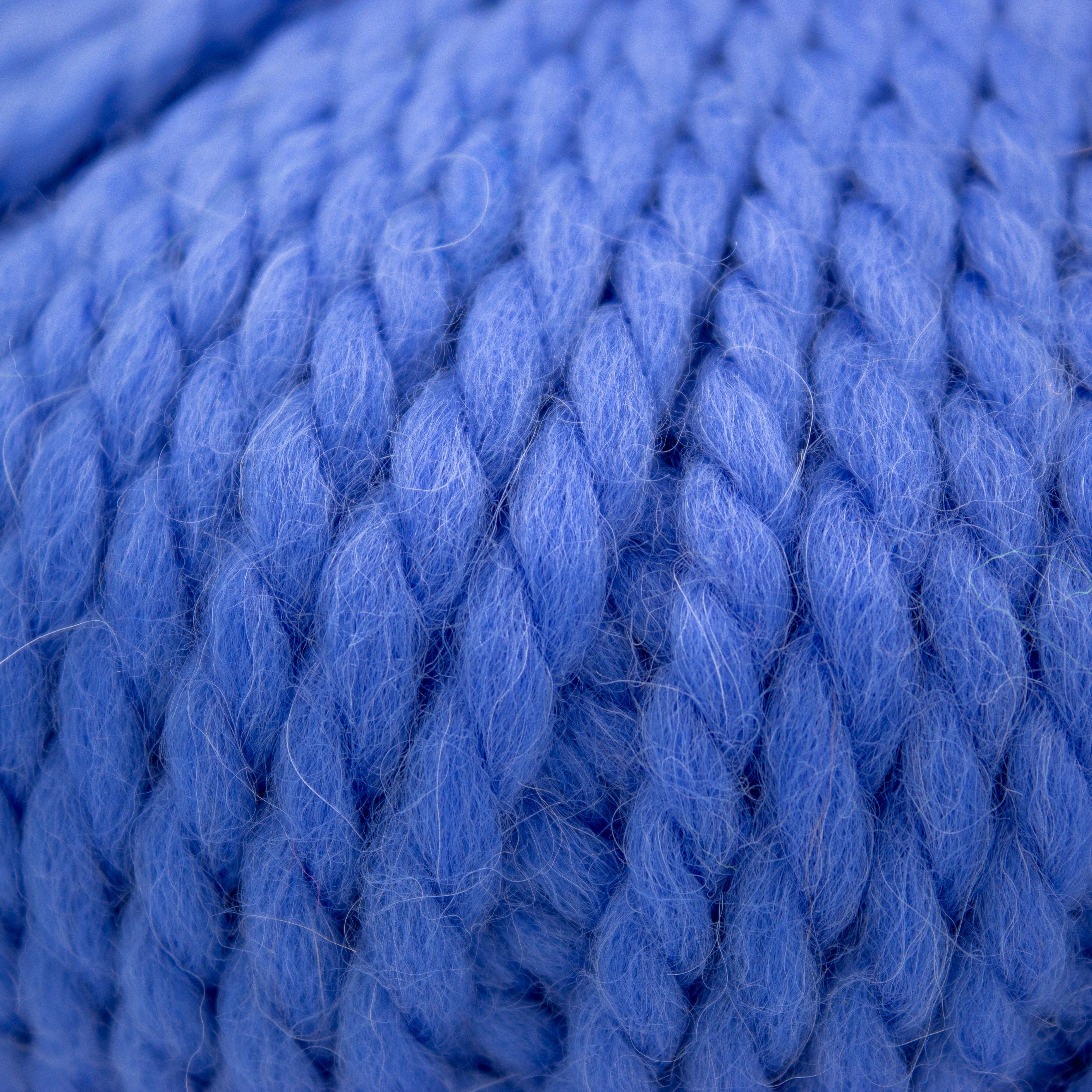 Wool and the Gang Alpachino Merino in Cornflower Blue