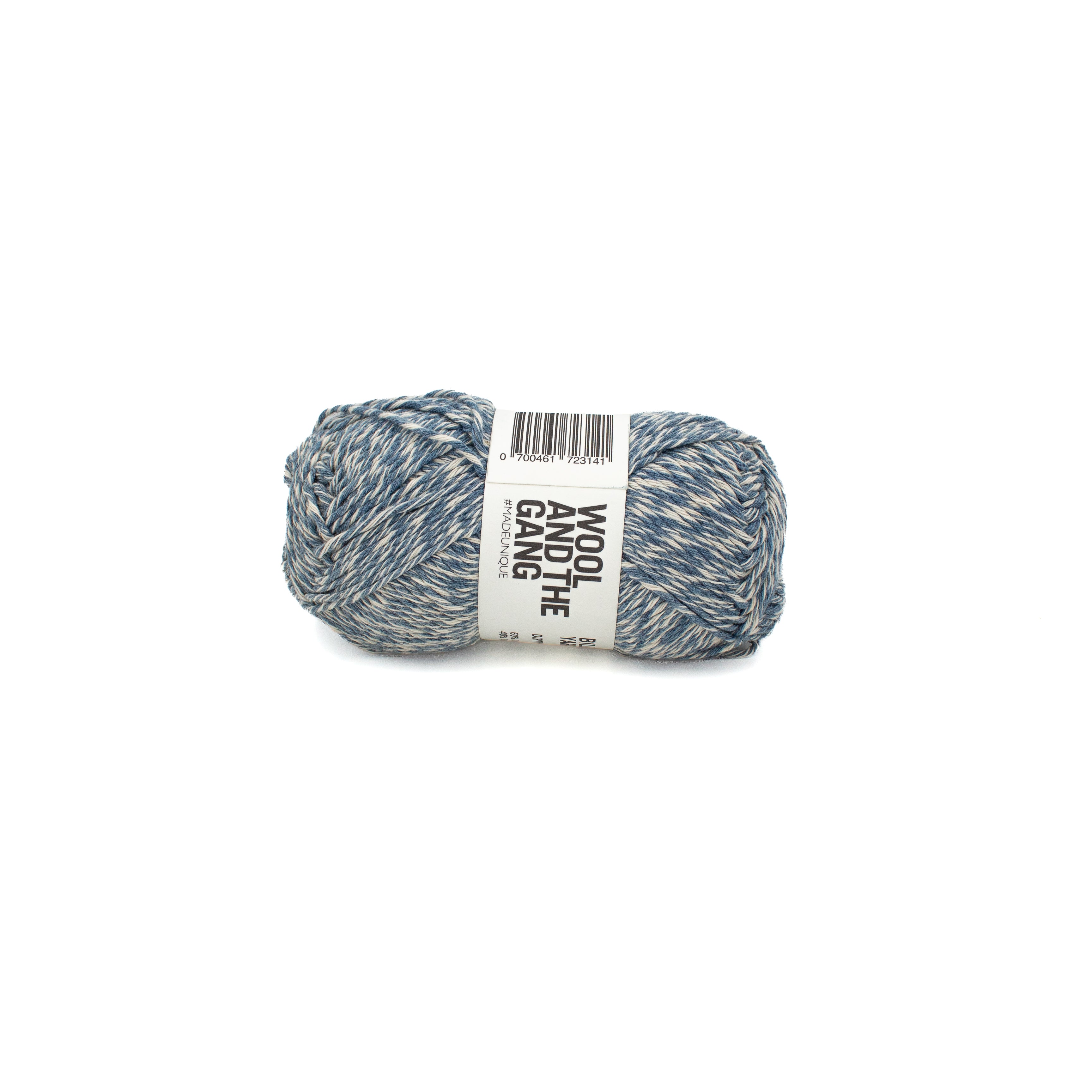 Wool and the Gang Billie Jean Yarn in Dirty Denim