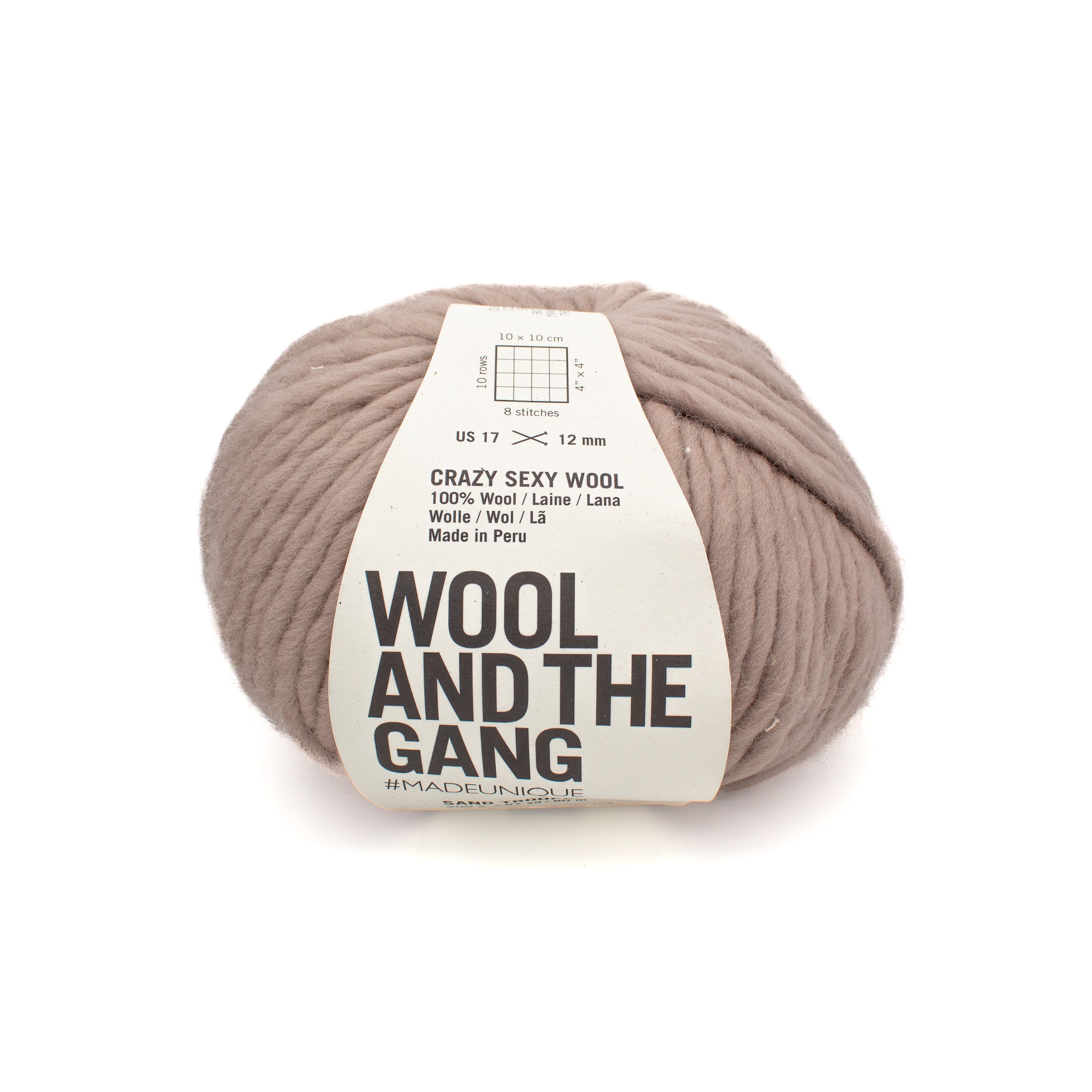 Wool and the Gang Crazy Sexy Wool in Sand Trooper Beige