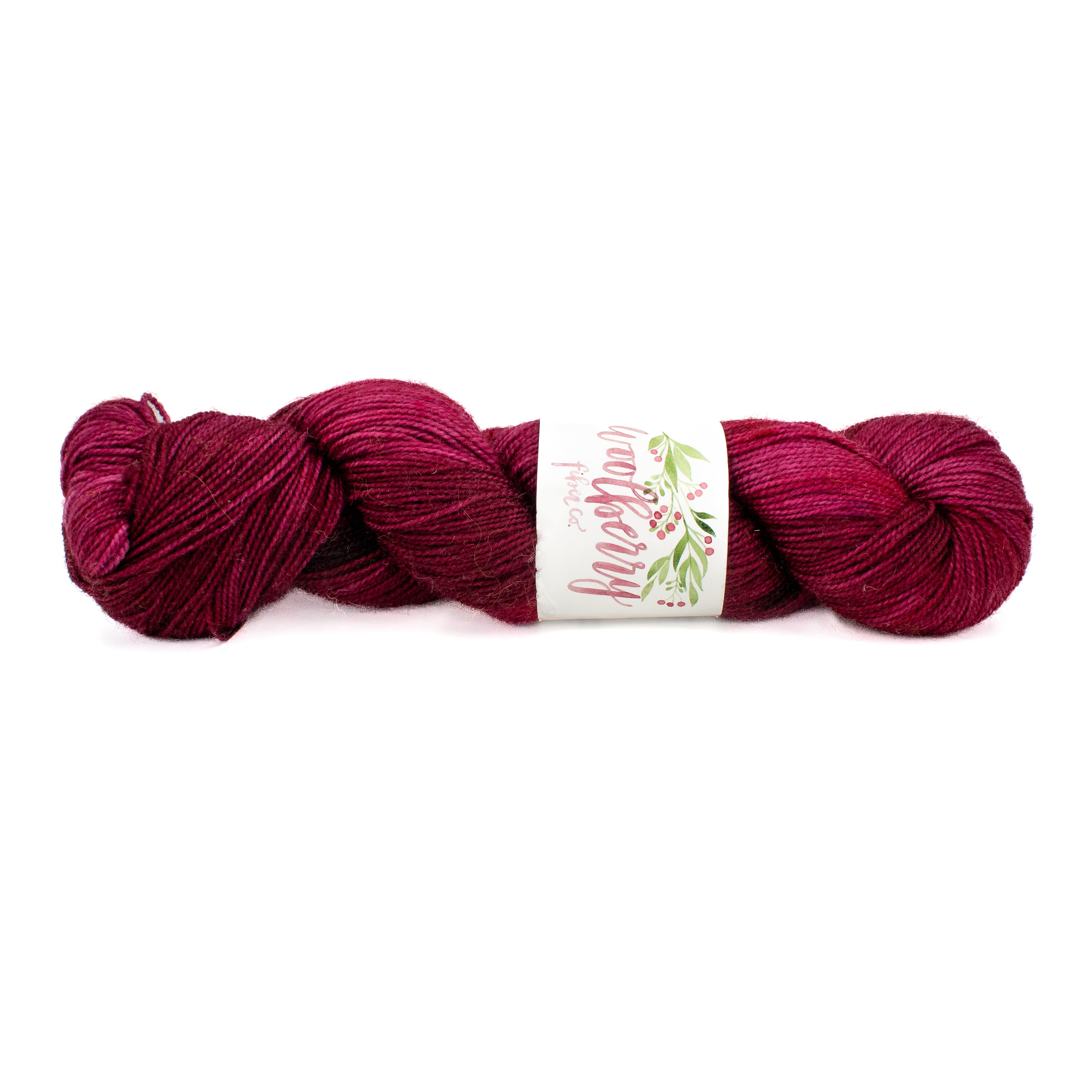 Woolberry Fiber Co Berry Sock BFL in Rohan