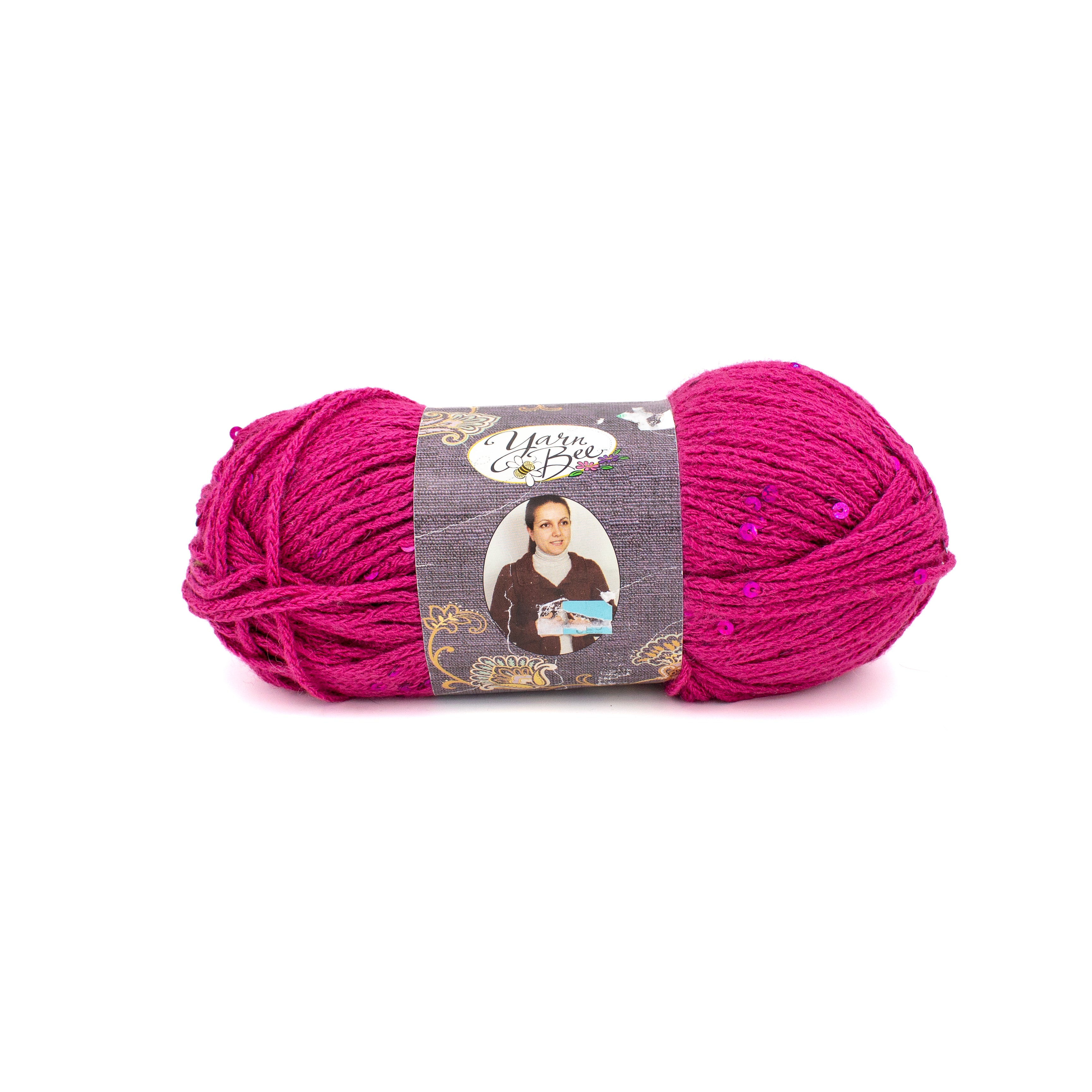 Yarn Bee Enchantress in Peony