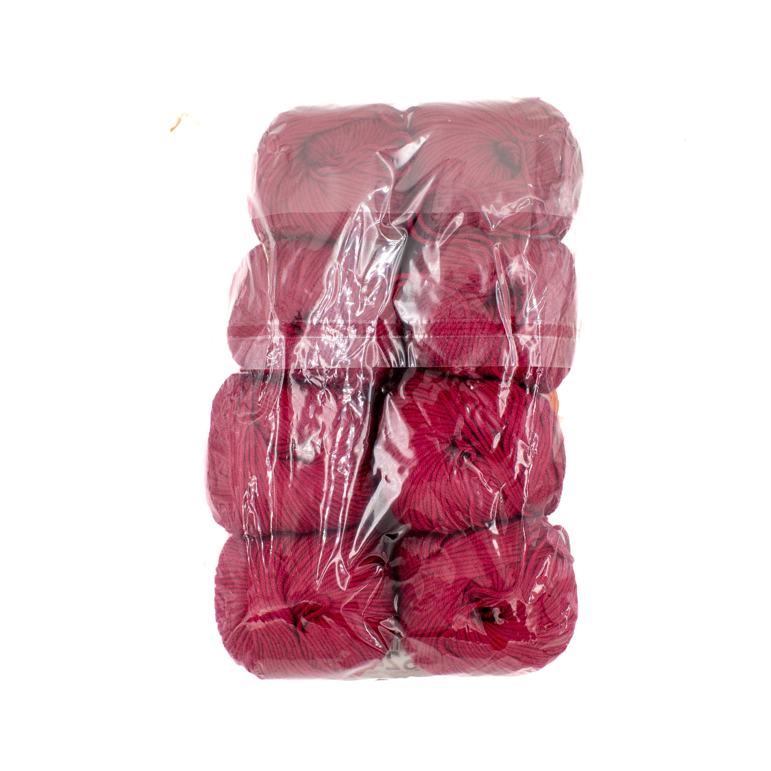 Ice Yarns Amigurumi Cotton 25 Set of 8 in Dark Red