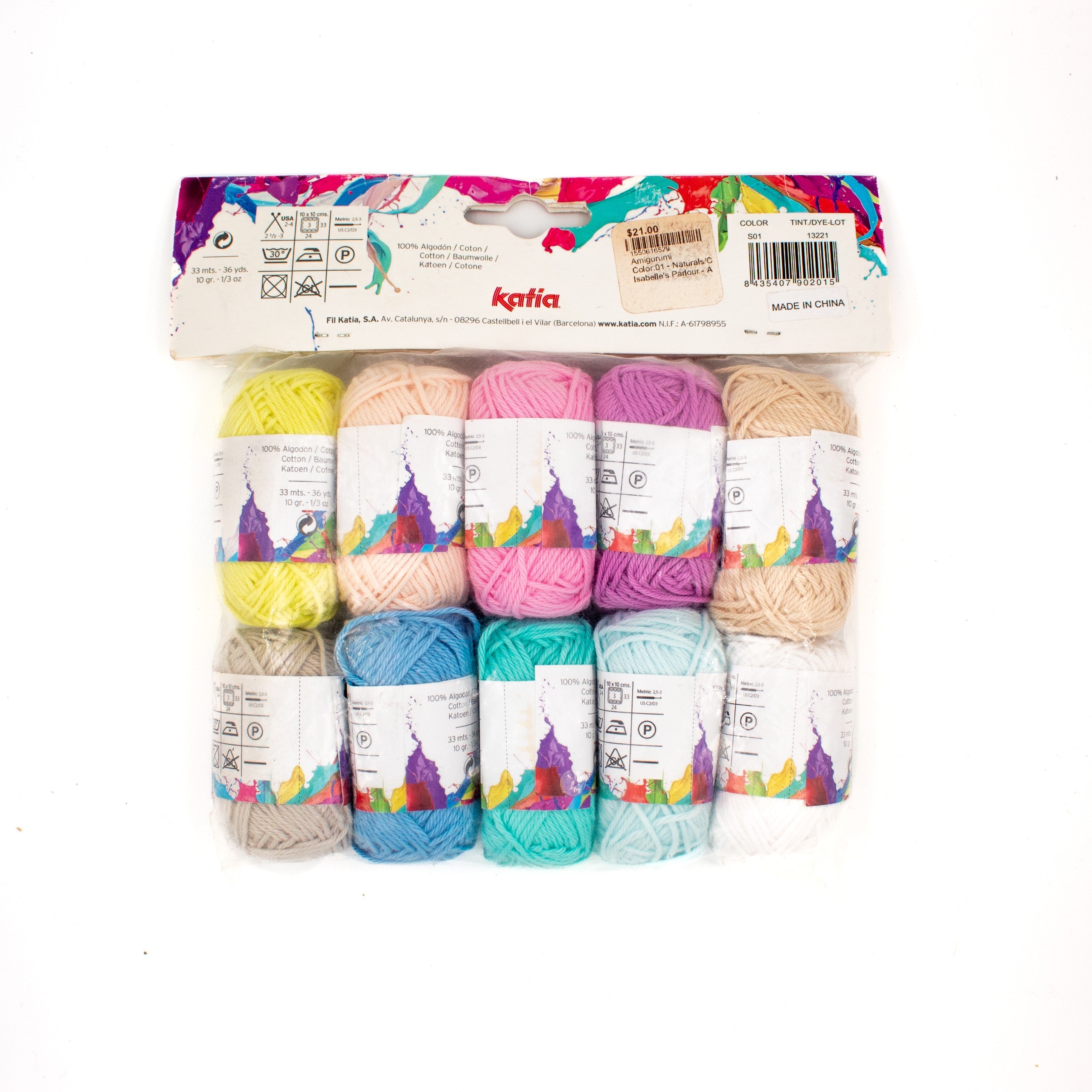 Katia Amigurumi Kit Color 01