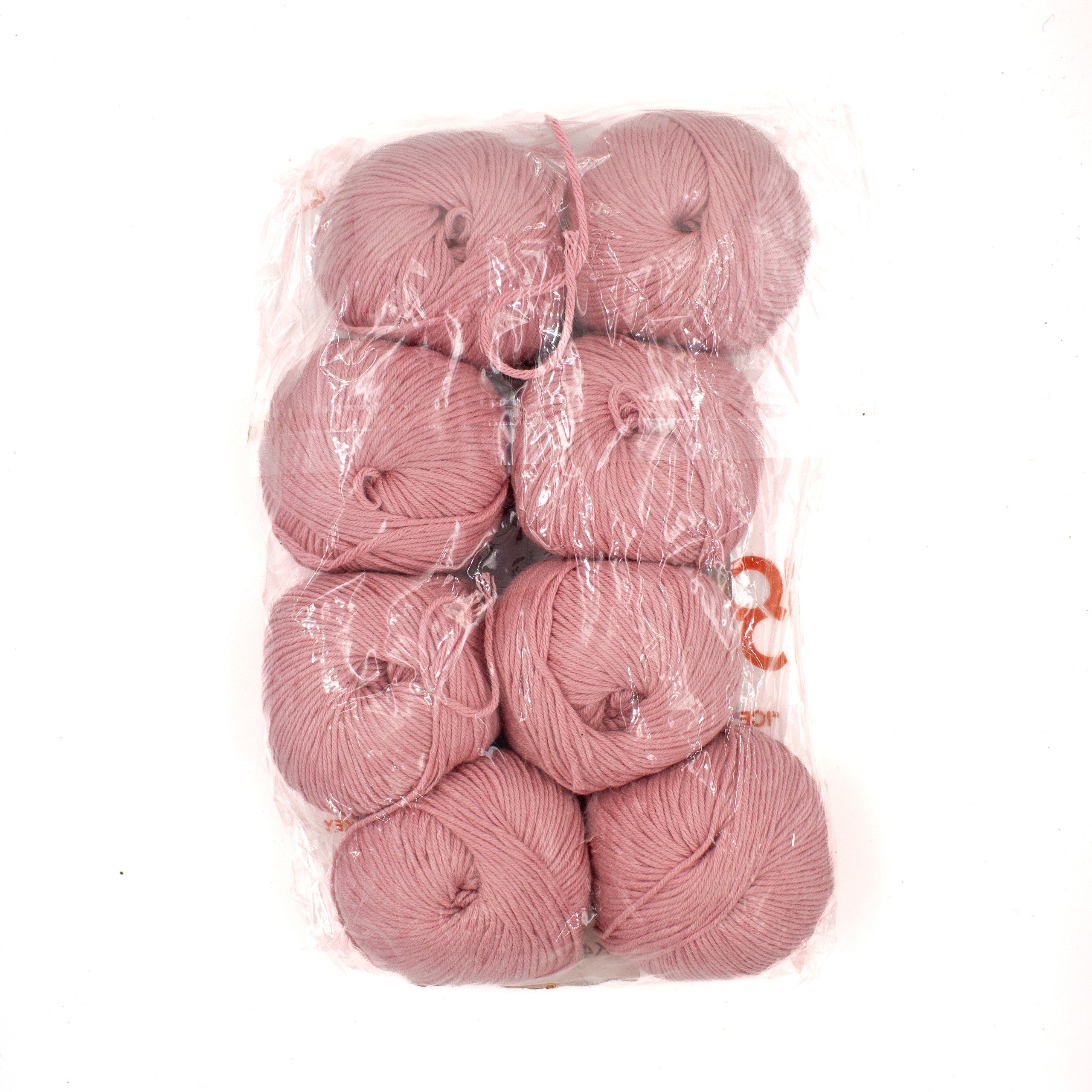Ice Yarns Amigurumi Cotton 25 Set of 8 in Light Pink