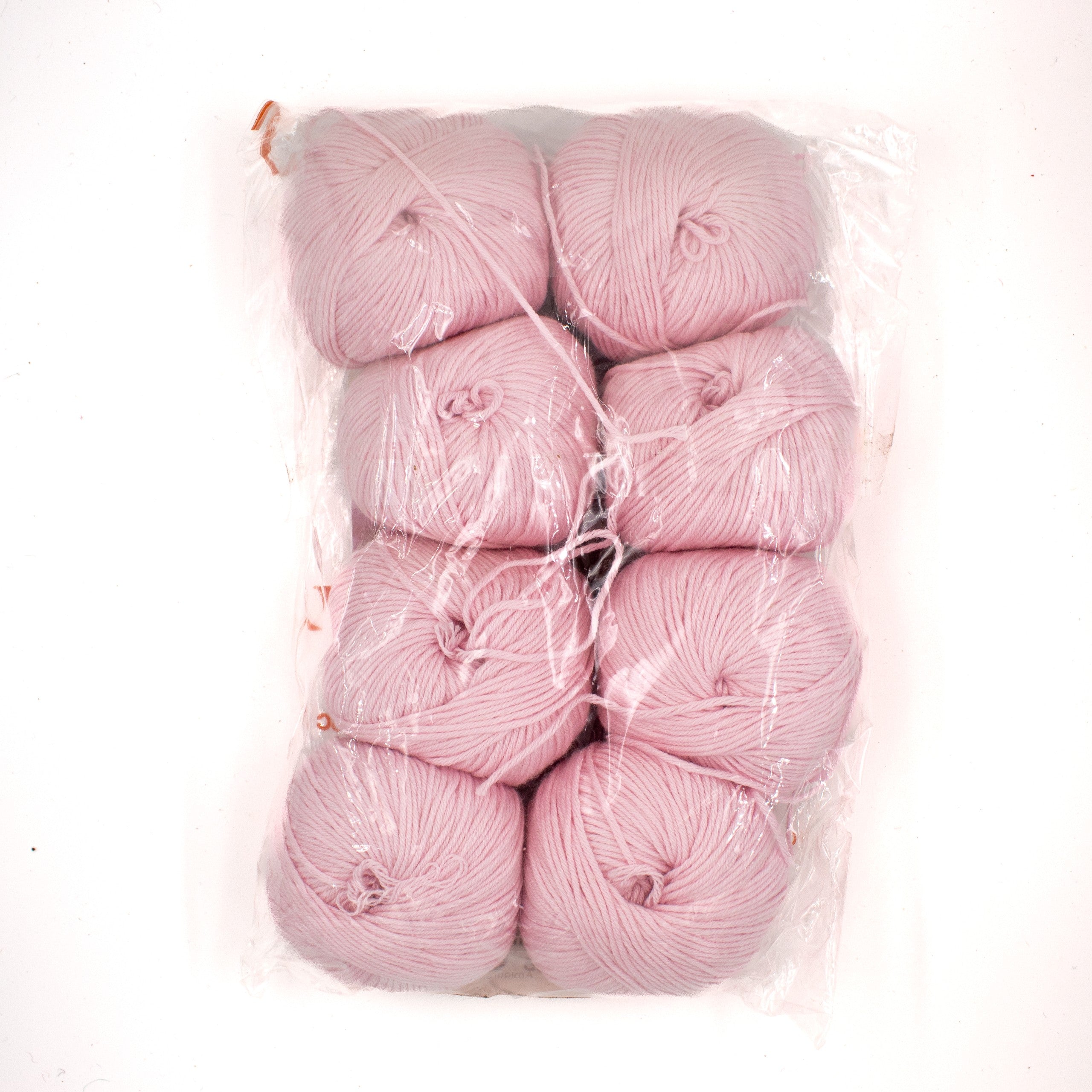 Ice Yarns Amigurumi Cotton 25 Set of 8 in Baby Pink