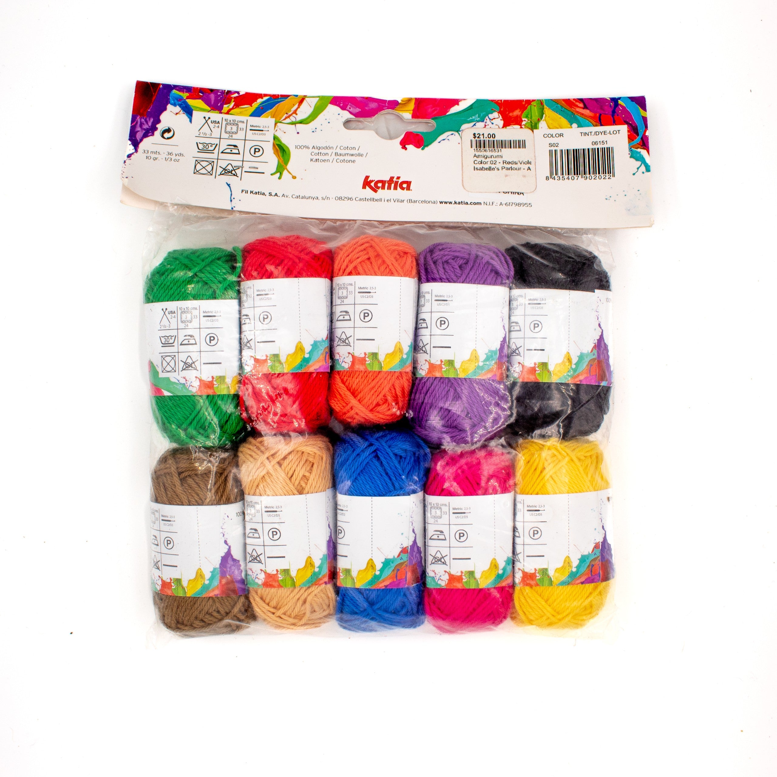 Katia Amigurumi Kit Color 02