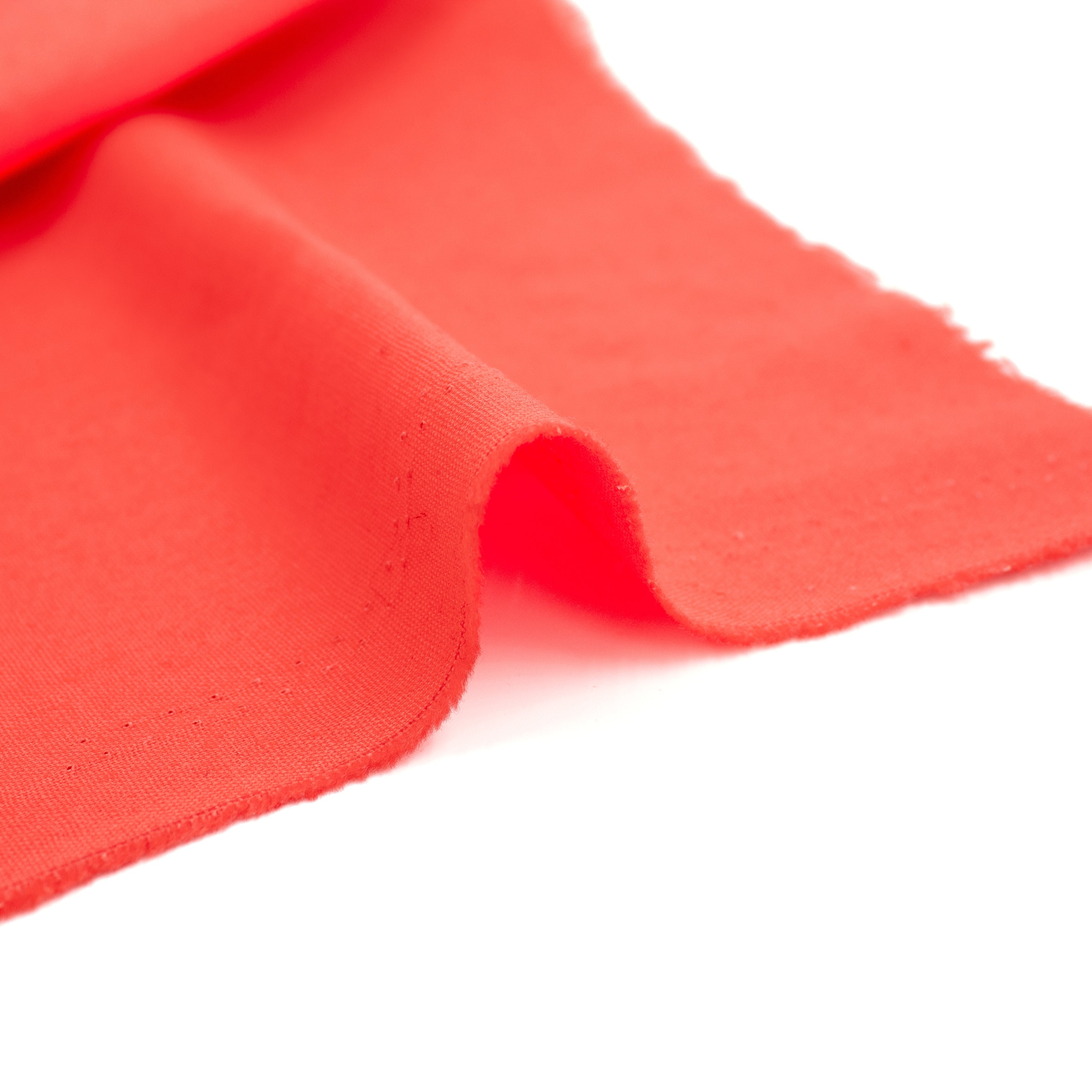 Lightweight Linen in Coral