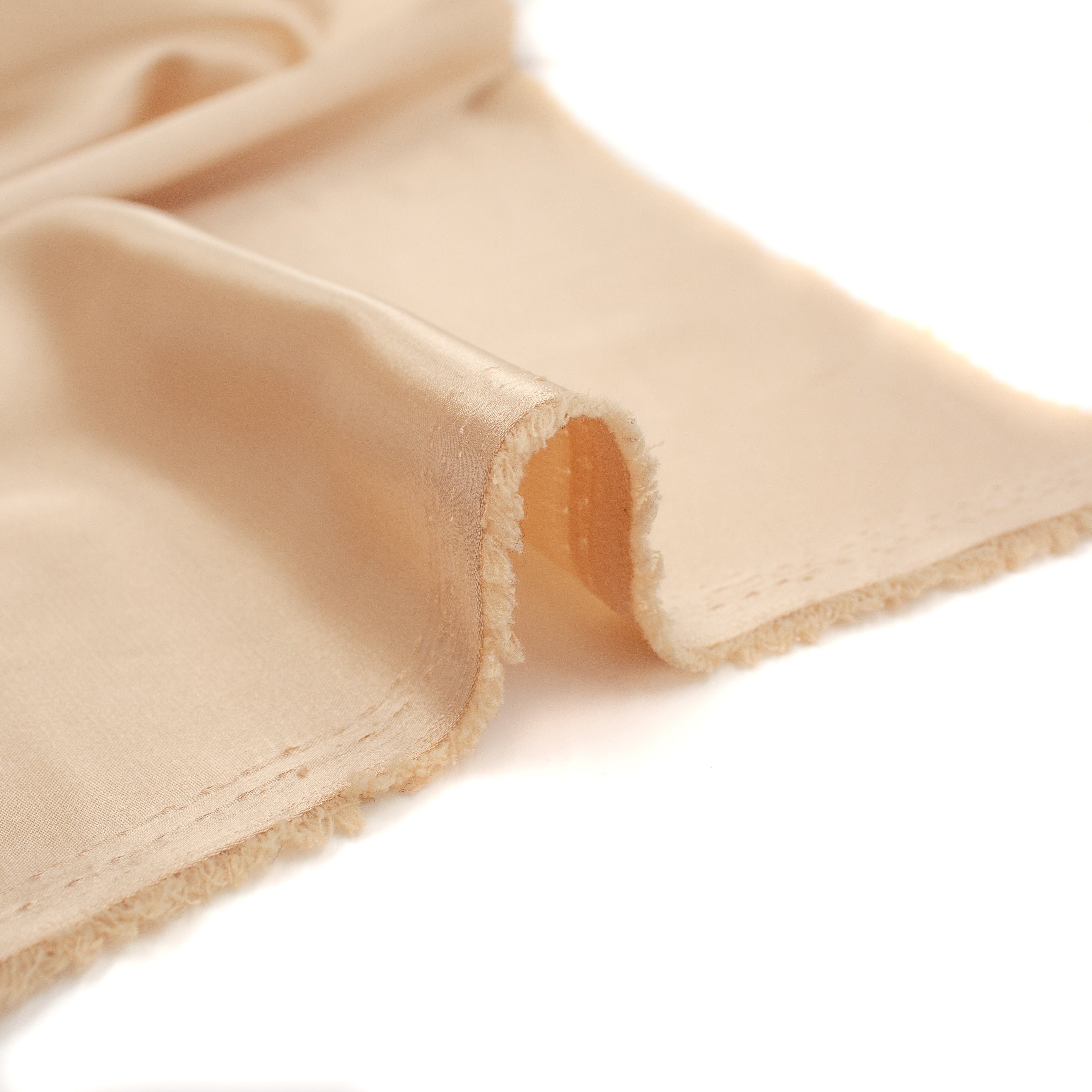 Poly Satin in Champagne