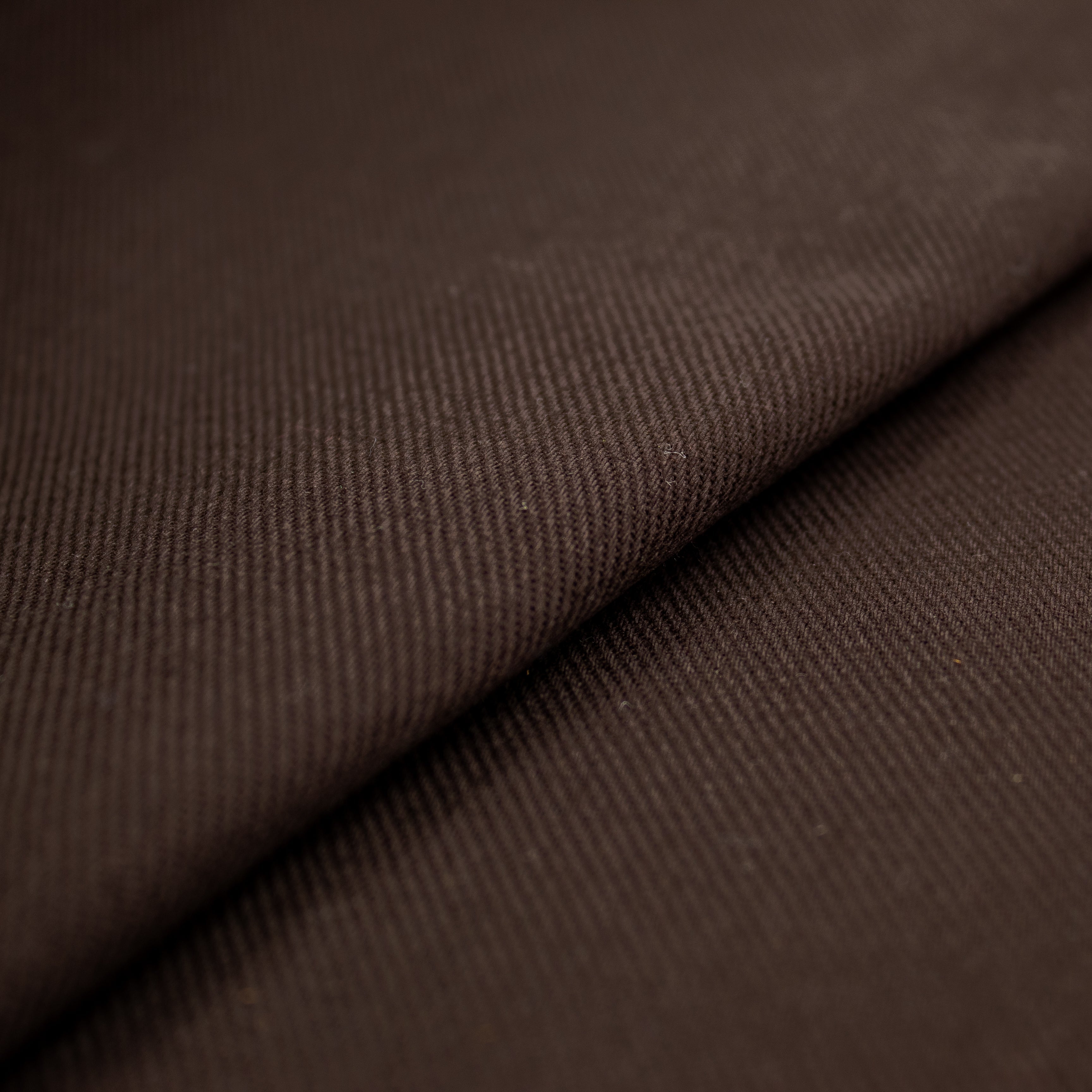 Midweight Japanese Cotton Twill - Chocolate