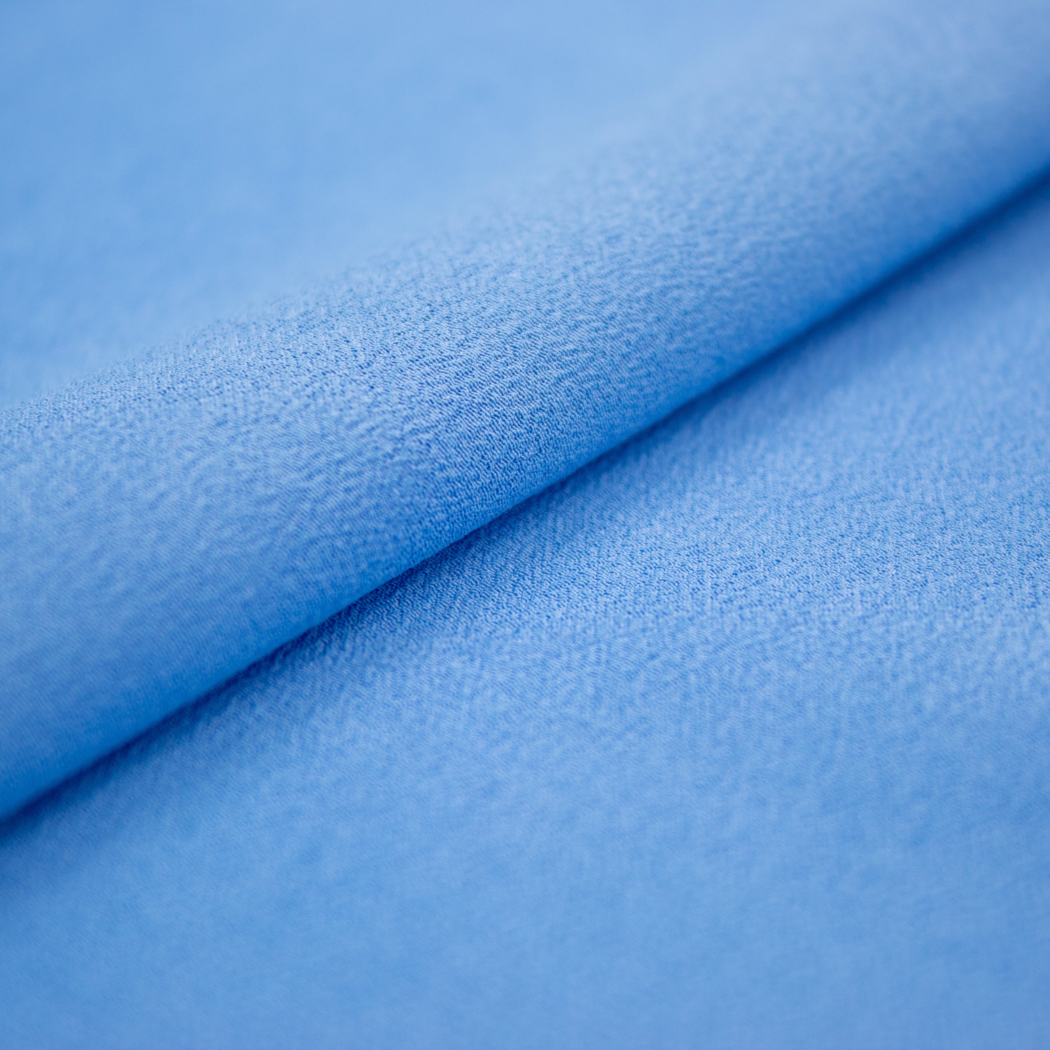 Crepe de Chine in Robin's Egg Blue