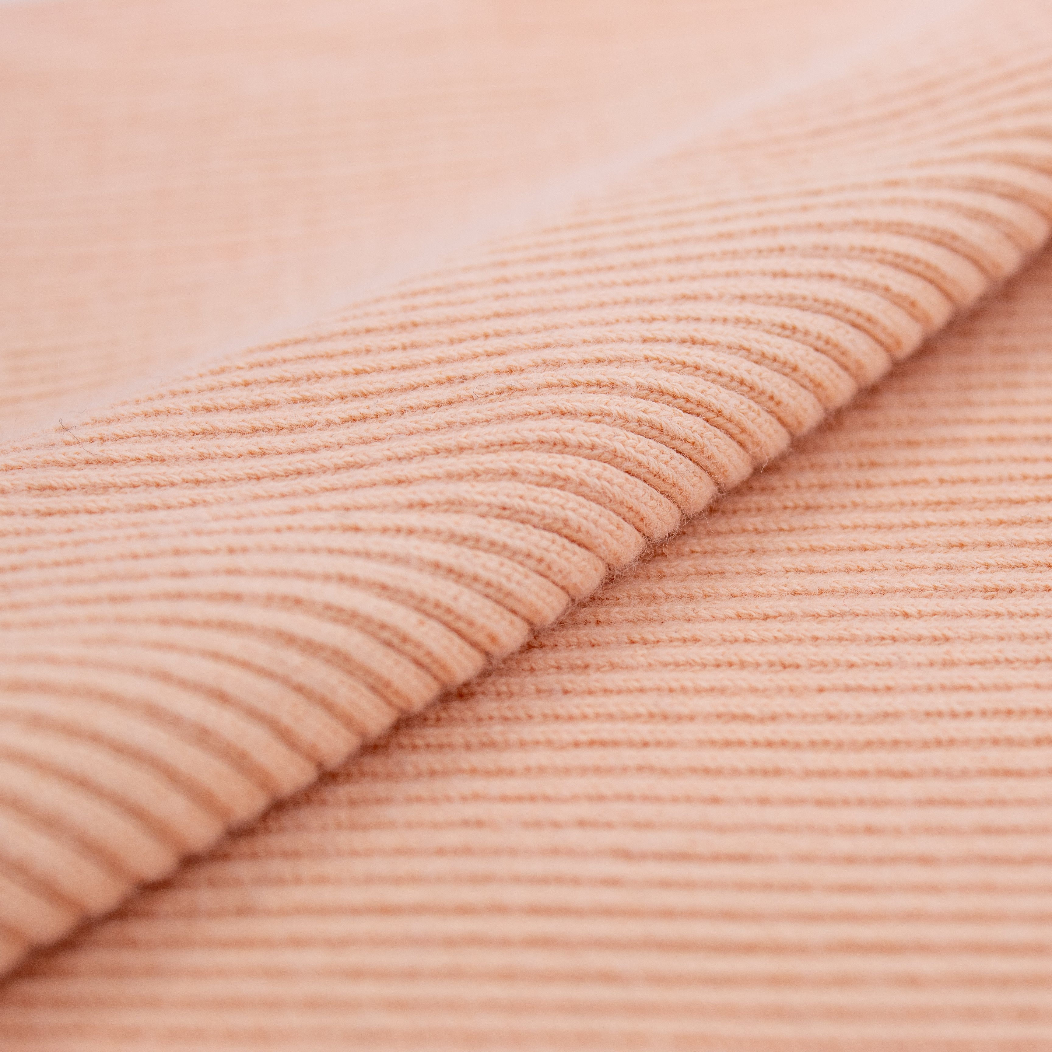 Designer Custom Made Ribbed Knit in Pink