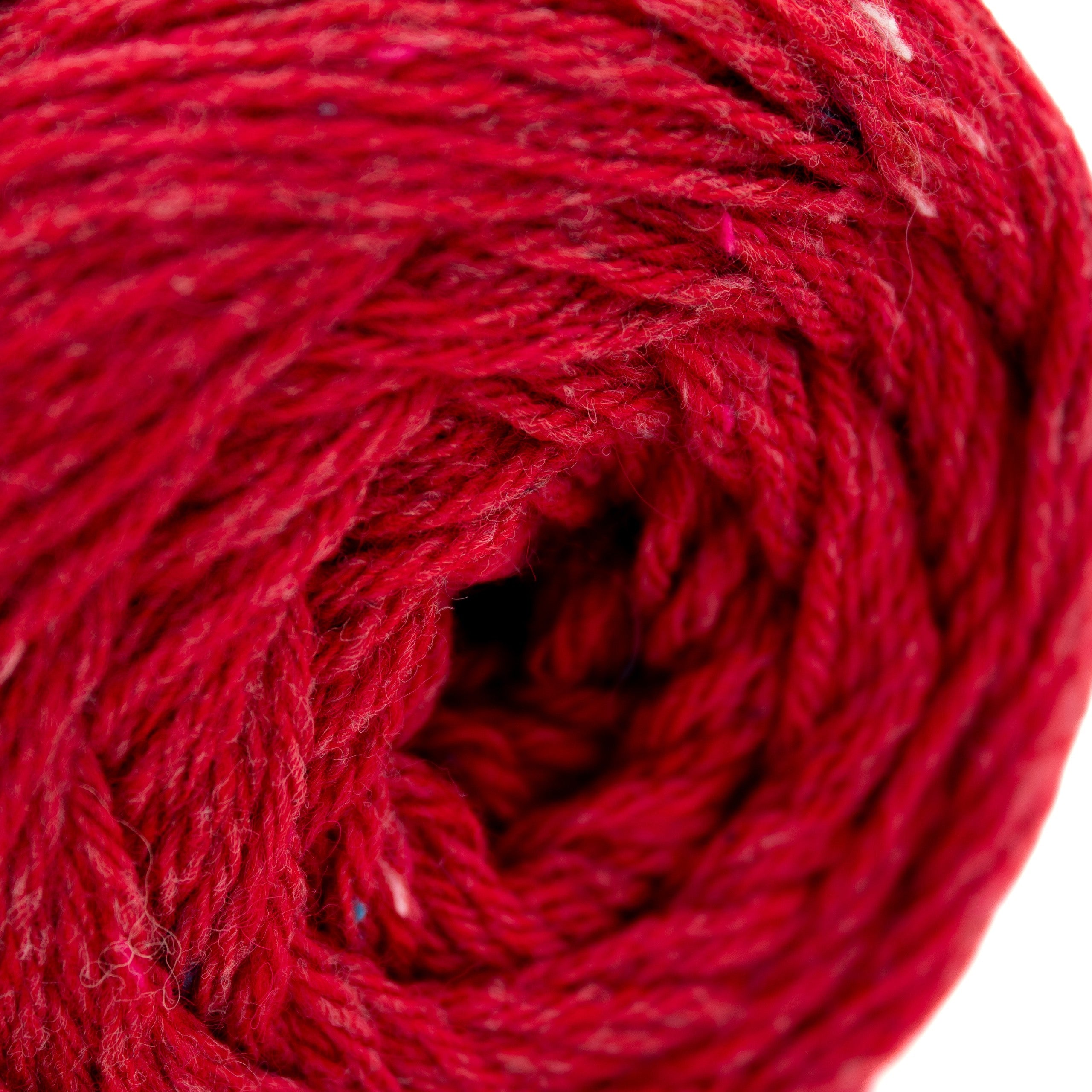 Queensland Collection Recycled Tweed in Red (Col 23)