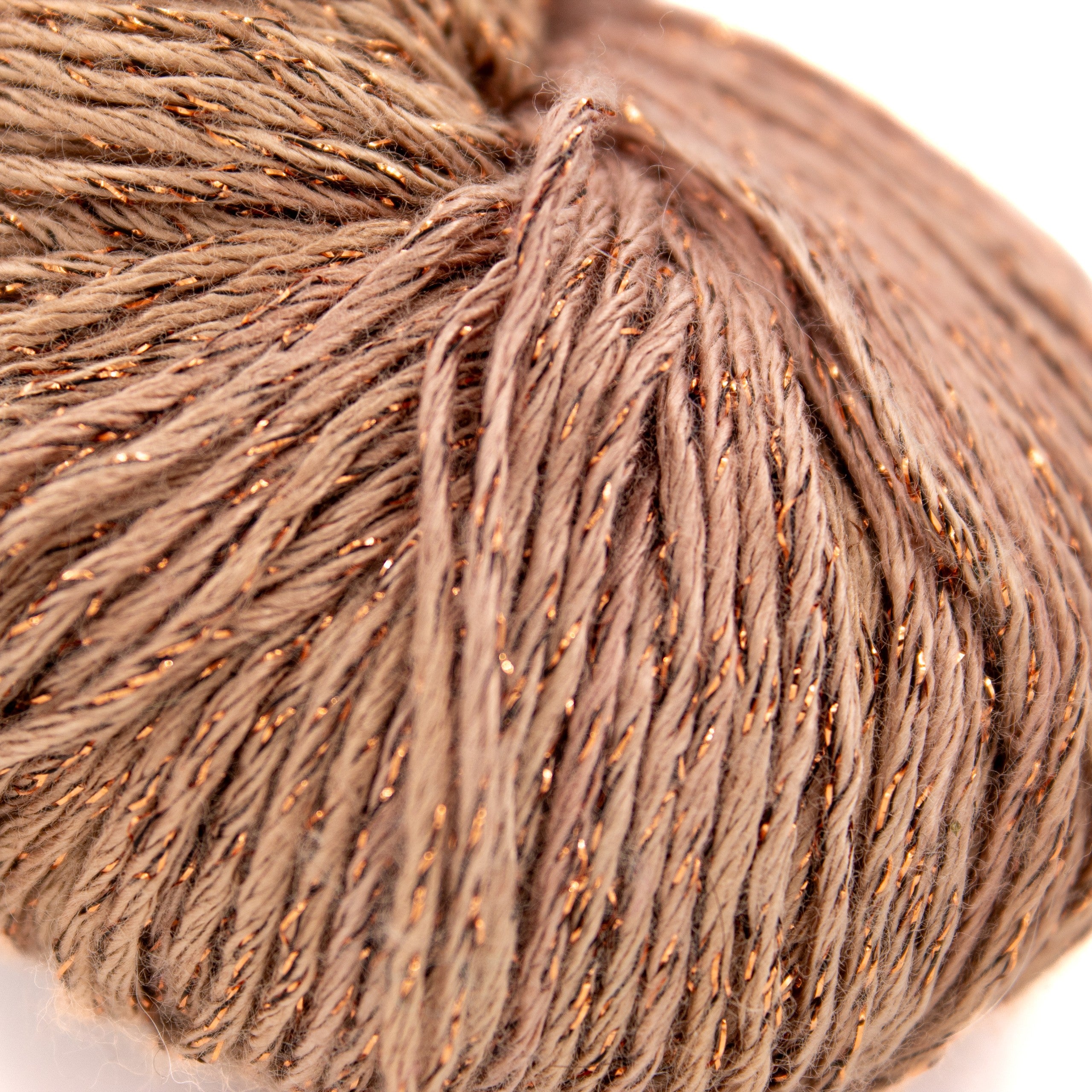 Blue Heron Rayon Metallic in Milk Chocolate